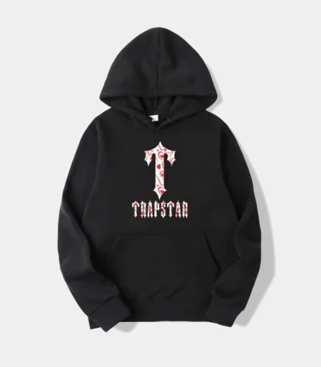 Felpa con cappuccio con stampa floreale di Trapstar