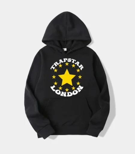 Felpa nera di Trapstar Stars London