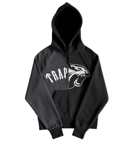 Felpa con cappuccio nera Trapstar Shooters Arch