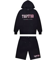 Set di pantaloncini con cappuccio in ciniglia Trapstar Decoded