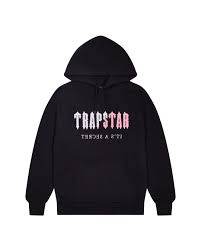 Felpa con cappuccio Trapstar decodificata in ciniglia