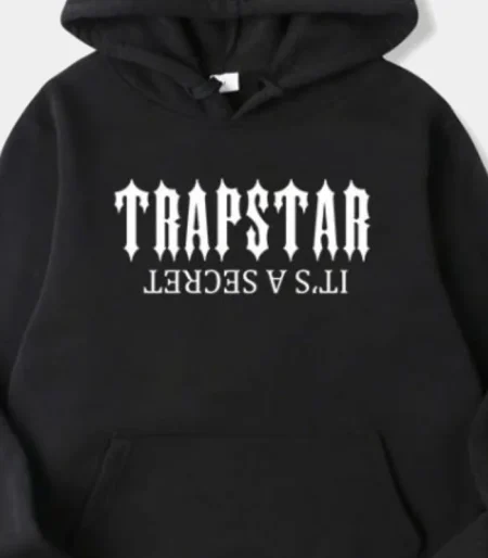 Trapstar It’s Secret Una felpa con cappuccio nera